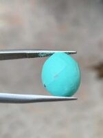 7.00 Ct Afghan Turquoise Cabochon – Vibrant Blue Beauty - Image 4