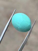 7.00 Ct Afghan Turquoise Cabochon – Vibrant Blue Beauty - Image 6