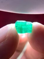 Elegant & Rare: 2.21ct Emerald Crystal from Swat (9.04 x 6.97 x 4.27 mm) - Image 2