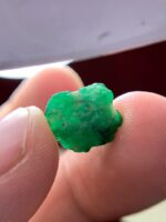 6.45 ct Swat Emerald Crystal (12.61 × 10.73 × 7.22 mm) – Untreated Raw Green Beryl from the Swat Valley, Pakistan - Image 3