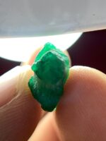 6.45 ct Swat Emerald Crystal (12.61 × 10.73 × 7.22 mm) – Untreated Raw Green Beryl from the Swat Valley, Pakistan - Image 9