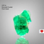 A Closer Look at a 2.37ct Swat Emerald Crystal: Dimensions, Potential and Value