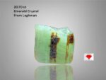 Emerald Essence: A 20.70ct Crystal from Laghman’s Mineral Heartland