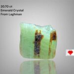Emerald Essence: A 20.70ct Crystal from Laghman’s Mineral Heartland