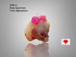 9.90ct Afghan Ruby Specimen – Natural Untreated Crystal (11.91 x 11.65 x 10.64 mm)