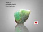 Unveiling a Gem: 29.90ct Laghman Emerald Crystal – Nature’s Green Marvel