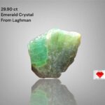 Unveiling a Gem: 29.90ct Laghman Emerald Crystal – Nature’s Green Marvel