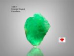 New Crystal: 3.26 ct Swat Emerald — Well-Proportioned and Faceting-Ready