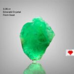 New Crystal: 3.26 ct Swat Emerald — Well-Proportioned and Faceting-Ready