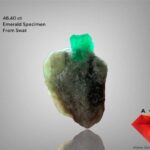 46.40 ct Swat Emerald: A Powerful Crystal Shaped by the Heart of the Mountains