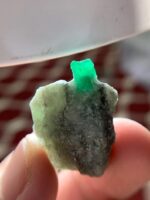 46.40 ct Swat Emerald: A Powerful Crystal Shaped by the Heart of the Mountains - Image 3
