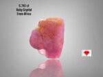Natural African Ruby Crystal 5.740ct– Untreated and Radiant