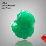6.51 ct Natural Emerald Crystal from Swat Valley – Substantial Weight with Refined Symmetry