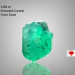 Earth-Grown Elegance: 2.06ct Emerald Crystal from Swat