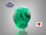 Magnificent 6.00ct Swat Emerald Crystal: A Rare Gem with Exceptional Form and Color