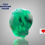 Magnificent 6.00ct Swat Emerald Crystal: A Rare Gem with Exceptional Form and Color