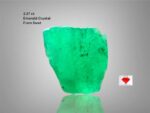 Raw Radiance: 2.37ct Emerald Crystal Unearthed from Swat Valley