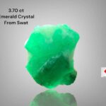 3.70 ct Swat Emerald Crystal (11.42 × 9.59 × 6.27 mm) – Natural Green Beryl from the Valley of Gems