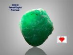 Pure and Powerful: 10.90ct Emerald Crystal from Swat Valley
