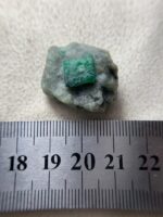 41-Carat Emerald Specimen from Swat: A Mid-Sized Crystal with Vibrant Color (25.10 × 21.00 × 10.70 mm) - Image 11