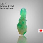 Elegant 3.50ct Emerald Crystal from Laghman, Afghanistan
