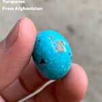 A 37.95ct Afghan Turquoise Cabochon: Where Earth’s Artistry Meets Human Craft