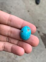A 37.95ct Afghan Turquoise Cabochon: Where Earth’s Artistry Meets Human Craft - Image 3