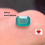 Unveiling the Elegance of a 0.47ct Green  Hauyne: A Gemstone of Rare Beauty
