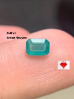 Unveiling the Elegance of a 0.47ct Green  Hauyne: A Gemstone of Rare Beauty