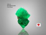 Pure Green Geometry: A 3.55ct Emerald Crystal from Swat Valley