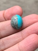 10.25 ct Afghan Turquoise Cabochon: A Small Gem with Distinctive Charm - Image 3