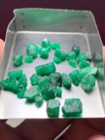 33.30ct Swat Emerald Rough Lot: Natural Green Treasures from the Mountains of Pakistan - Image 7