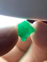 3.26ct Natural Emerald Crystal – Swat Pakistan | Raw Uncut Green Gemstone 12.00×10.47×4.70mm - Image 5