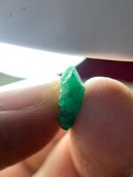 3.26ct Natural Emerald Crystal – Swat Pakistan | Raw Uncut Green Gemstone 12.00×10.47×4.70mm - Image 6