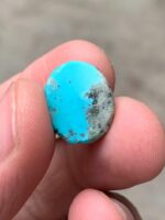 10.25 ct Afghan Turquoise Cabochon: A Small Gem with Distinctive Charm - Image 7