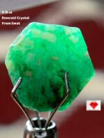 A Rare Gem — The 9.15-Carat Swat Emerald Crystal