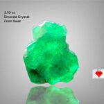 Natural Balance: A 2.70ct Emerald Crystal from Swat Valley
