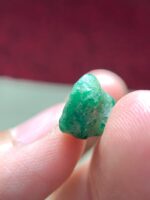 6.96ct Natural Emerald Crystal – Swat Pakistan | Raw Uncut Green Gemstone 10.10×10.78×8.96mm - Image 5