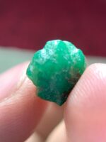 6.96ct Natural Emerald Crystal – Swat Pakistan | Raw Uncut Green Gemstone 10.10×10.78×8.96mm - Image 7