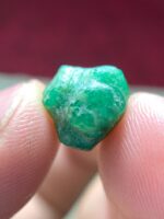 6.96ct Natural Emerald Crystal – Swat Pakistan | Raw Uncut Green Gemstone 10.10×10.78×8.96mm - Image 8