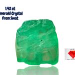 Brilliant 1.42ct Swat Emerald Crystal – Compact Elegance in Natural Green (6.78 x 5.98 x 3.18mm)