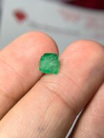 Brilliant 1.42ct Swat Emerald Crystal – Compact Elegance in Natural Green (6.78 x 5.98 x 3.18mm) - Image 2