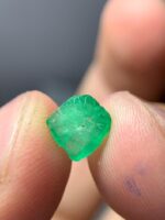 Brilliant 1.42ct Swat Emerald Crystal – Compact Elegance in Natural Green (6.78 x 5.98 x 3.18mm) - Image 3