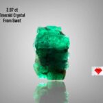 3.97ct Swat Emerald Crystal – Natural Green Beauty in Raw Form