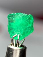 Brilliant 1.42ct Swat Emerald Crystal – Compact Elegance in Natural Green (6.78 x 5.98 x 3.18mm) - Image 10