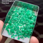 46.97 Carat Swat Valley Emerald Rough Lot – Natural Gemstone Collection