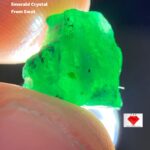 6.47 ct Swat Emerald Crystal – Symmetry and Vivid Green in Nature’s Form