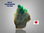 80.0 ct Emerald Specimen from Swat Valley (43.97 × 30.82 × 12.58 mm): A Gem of Natural Grandeur