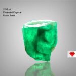Emerald Profile: A 2.36ct Crystal from Swat – Deep Color, Deep Character
