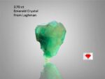 2.70ct Laghman Emerald Crystal: Broad Afghan Beauty with Striking Color